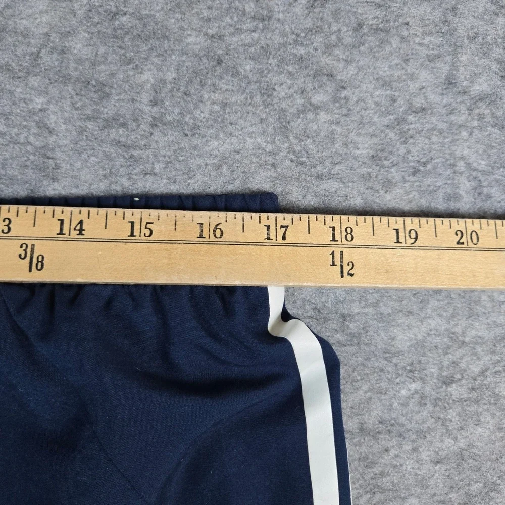 VTG Adidas Mens Navy FC Bayern Munich Soccer Training Track Wide Leg Pants XL